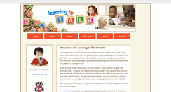 Desktop Screenshot of learningtotalk.org